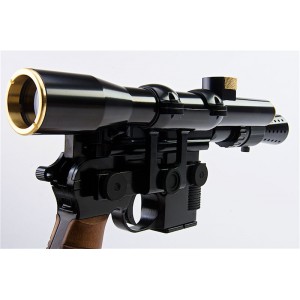 AW CUSTOM M712 STAR WARS STYLE W/ SCOPE & FLASH HIDER GBB PISTOL [ARMORER WORKS]